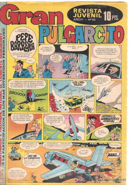 Tebeos: COMIC GRAN PULGARCITO N&ordm; 65 - Foto 1