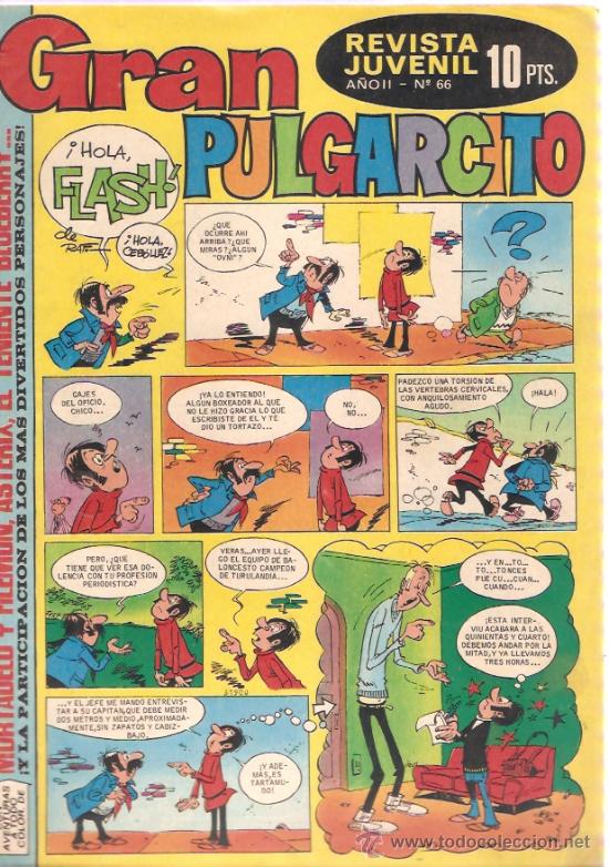 Tebeos: COMIC GRAN PULGARCITO N&ordm; 66 - Foto 1