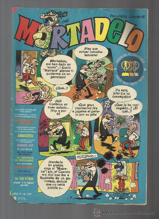 Tebeos: MORTADELO N&ordm; 179 - Foto 1