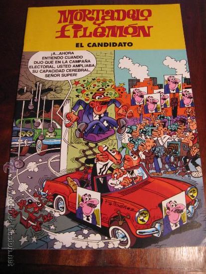 Tebeos: EL CANDIDATO.- MORTADELO Y FILEMON - Foto 1