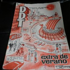 Tebeos: DDT EXTRA VERANO 1965 GRAN TAMAÑO. Lote 37025424
