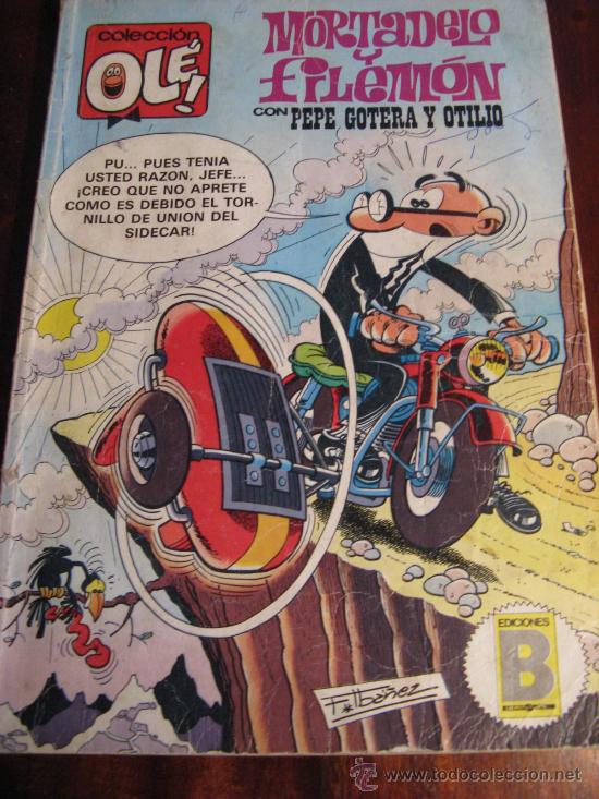 Tebeos: MORTADELO Y FILEMON CON PEPE GOTERA Y OTILIO - Foto 1