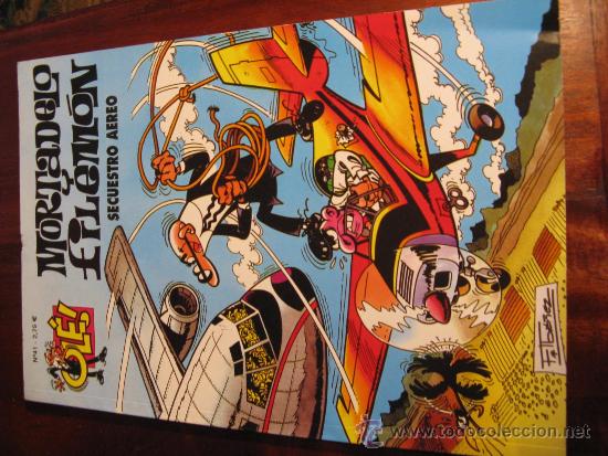 Tebeos: SECUESTRO AEREO.- MORTADELO Y FILEMONS - Foto 1