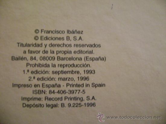 Tebeos: Super Humor 6. Ediciones B, 2&ordf; edici&oacute;n, 1996. - Foto 5