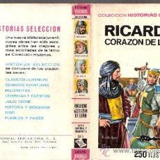 Tebeos: RICARDO CORAZÓN DE LEÓN. JOSEPH LACIER.HISTORIA Y BIOGRAFÍA. Nº 29. BRUGUERA.1ª ED. 1967.