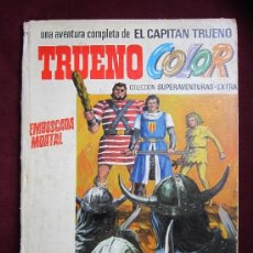 Tebeos: TRUENO COLOR SUPERAVENTURAS - EXTRA Nº 10 EMBOSCADA MORTAL. ALBUM BLANCO, 1969 BRUGUERA. Lote 36693391