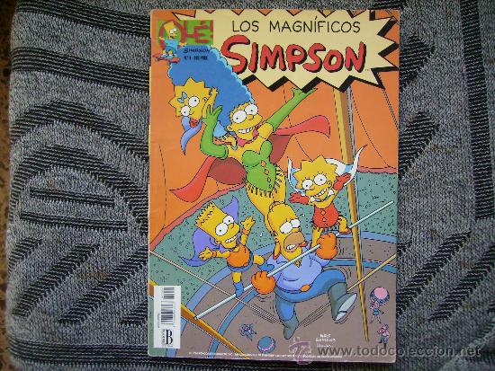 Tebeos: LOS MAGNIFICOS SIMPSON,N&ordm; 4-EDICIONES B - Foto 1