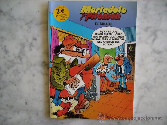 Tebeos: MORTADELO Y FILEMON,EL BRUJO - Foto 1