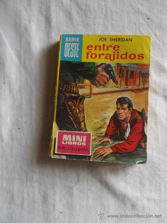 Tebeos: MINI LIBROS BRUGUERA OESTE -  ENTRE FORAJIDOS DE JOE SHERIDAN N&ordm; 31