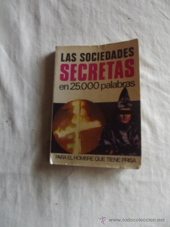 Tebeos: LAS SOCIEDADES SECRETAS EN 25.000 PALABRAS  N&ordm; 27