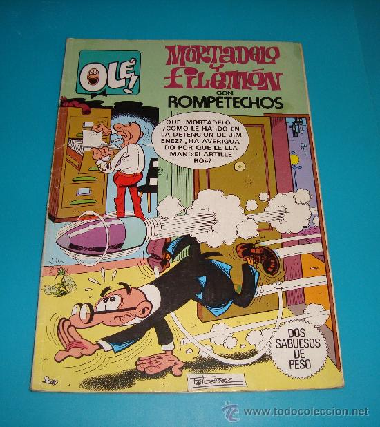 Tebeos: MORTADELO Y FILEMON CON ROMPETECHOS - Foto 1