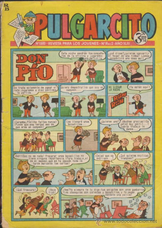 Tebeos: Pulgarcito n&ordm;  1680. - Foto 1