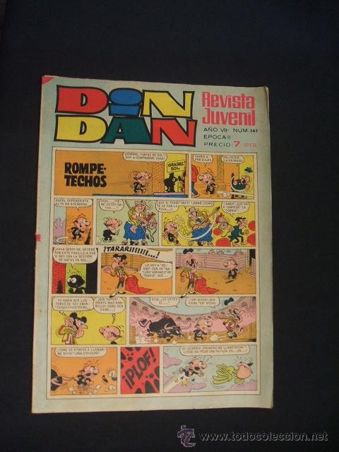 Tebeos: DIN DAN - N&ordm; 262 - EDITORIAL BRUGUERA - - Foto 1
