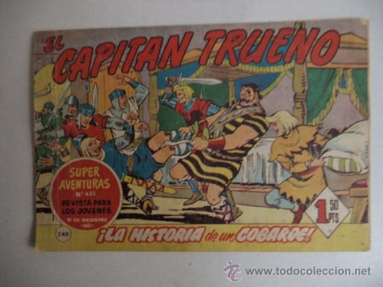 Tebeos: EL CAPITAN TRUENO.ORIGINAL N&ordm; 240 - Foto 1