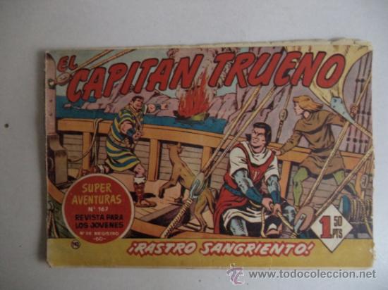 Tebeos: EL CAPITAN TRUENO.ORIGINAL N&ordm; 143 - Foto 1