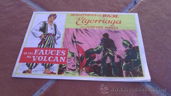 Livros de Banda Desenhada: Aventuras del Paje Elgorriaga de los Reyes Magos. Tebeo publicitario del chocolate Elgorriaga