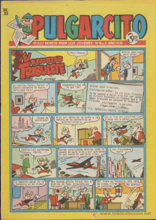 Tebeos: Pulgarcito n&ordm;  1657. Con el Inspector Dan. - Foto 1