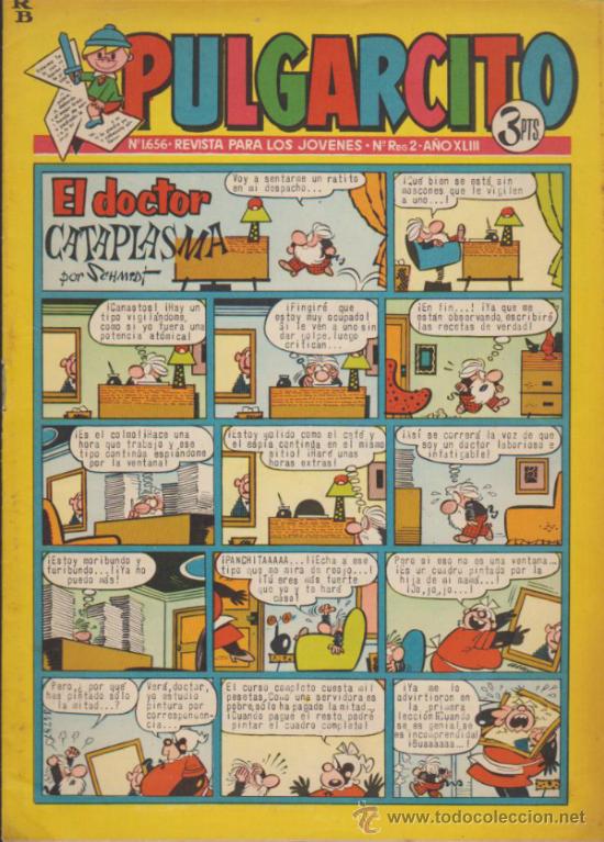 Tebeos: Pulgarcito n&ordm;  1656. Con el Inspector Dan. - Foto 1