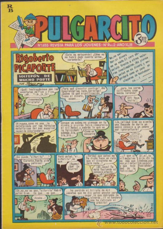 Tebeos: Pulgarcito n&ordm;  1655. Con el Inspector Dan. - Foto 1