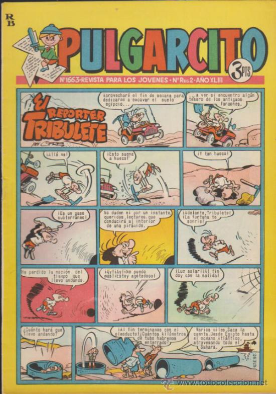 Tebeos: Pulgarcito n&ordm;  1663. Con el Inspector Dan. - Foto 1