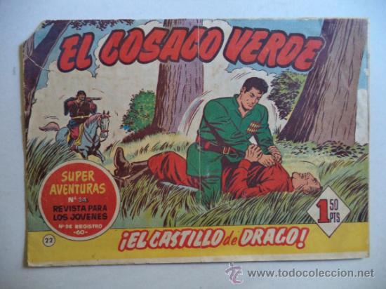 Tebeos: EL COSACO VERDE ORIGINAL.N&ordm; 22 - Foto 1