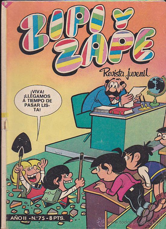 Tebeos: COMIC ZIPI Y ZAPE N&ordm; 75 - Foto 1