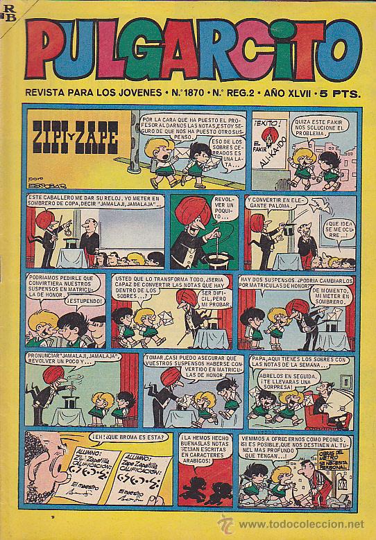 Tebeos: COMIC PULGARCITO N&ordm; 1870 - Foto 1