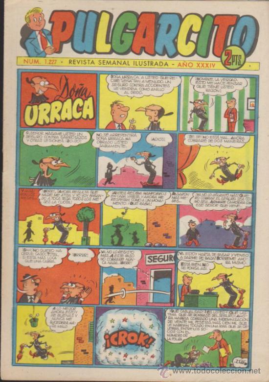 Tebeos: Pulgarcito n&ordm;  1227. Con el Inspector Dan. - Foto 1