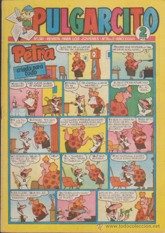 Tebeos: Pulgarcito n&ordm;  1381. Con el Inspector Dan. - Foto 1