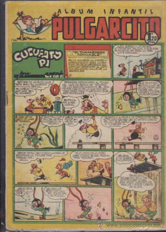 Tebeos: Pulgarcito n&ordm;  185. Con el Inspector Dan. - Foto 1