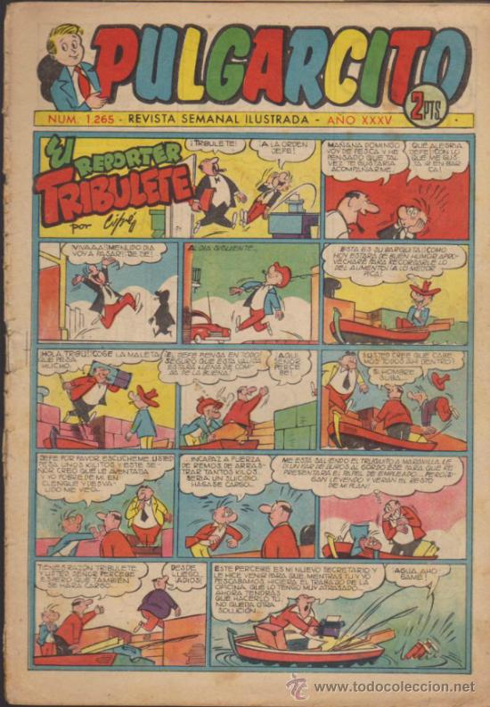 Tebeos: Pulgarcito n&ordm;  1265. Con el Inspector Dan. - Foto 1