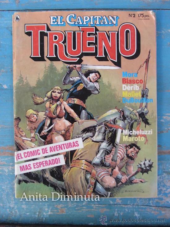 Tebeos: EL CAPITAN TRUENO - NUMERO 2 - 1986 - Foto 1
