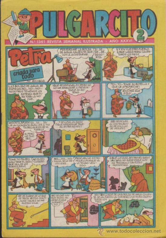 Tebeos: Pulgarcito n&ordm;  1341. Con El Inspector Dan. - Foto 1