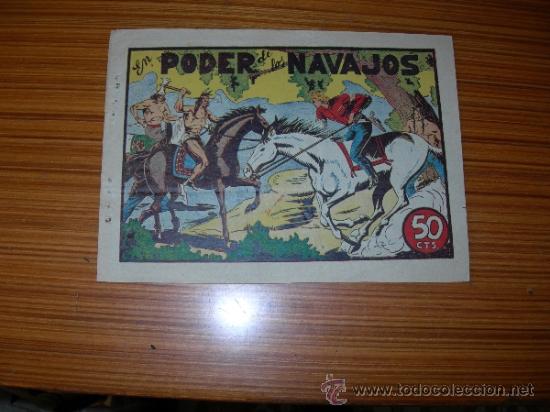 Tebeos: TED EL PELIRROJO   N&ordm; EN PODER DE LOS NAVAJOS    DE BRUGUERA - Foto 1