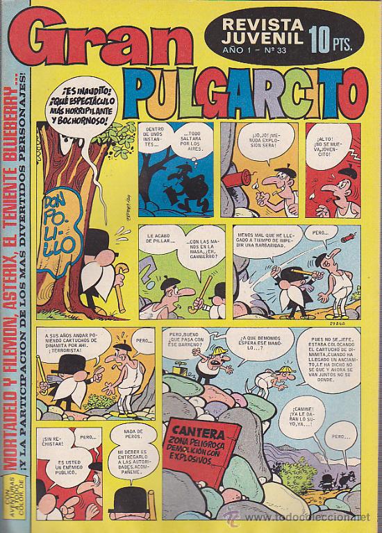 Tebeos: COMIC GRAN PULGARCITO N&ordm; 33 - Foto 1