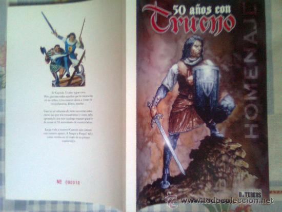 Tebeos: LIBRO-CAT&Aacute;LOGO- 50 A&Ntilde;OS CON TRUENO.HOMENAJE-EJEMPLAR &Uacute;NICO-RAREZA-PRIMERA IMPRESI&Oacute;N-2006-LEA-6609