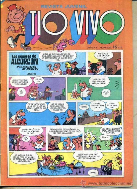 Tebeos: TIO VIVO N&ordm; 839 - Foto 1