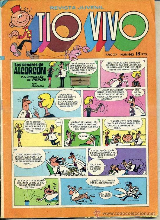 Tebeos: TIO VIVO N&ordm; 862 - Foto 1