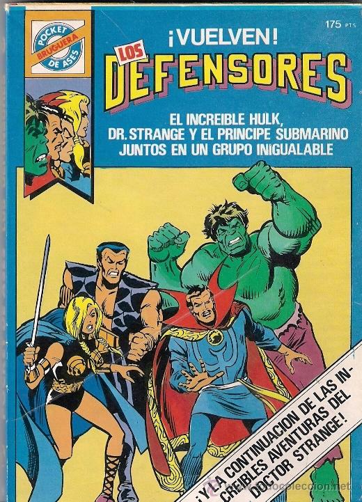 Tebeos: Pocket de Ases. n&ordm; 36. Los Defensores. - Foto 1