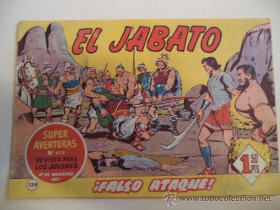 Tebeos: EL JABATO N&ordm; 129.ORIGINAL - Foto 1