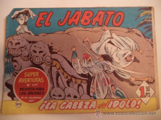 Tebeos: EL JABATO N&ordm; 219 ORIGINAL - Foto 1
