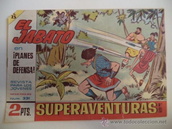 Tebeos: EL JABATO N&ordm; 331 ORIGINAL - Foto 1