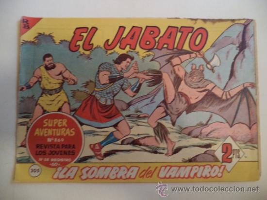 Tebeos: EL JABATO N&ordm; 305 ORIGINAL - Foto 1