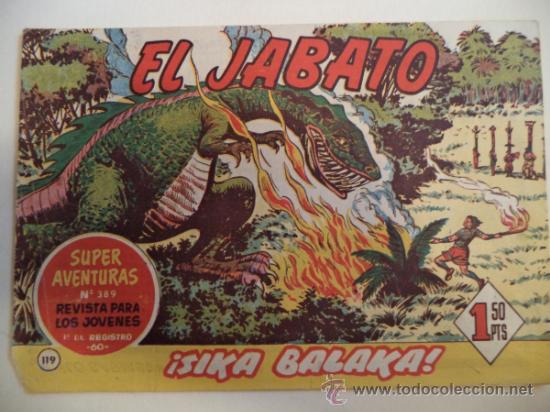 Tebeos: EL JABATO N&ordm; 119 ORIGINAL - Foto 1