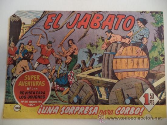 Tebeos: EL JABATO N&ordm; 104 ORIGINAL - Foto 1
