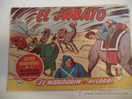 Tebeos: EL JABATO N&ordm; 137 ORIGINAL - Foto 1