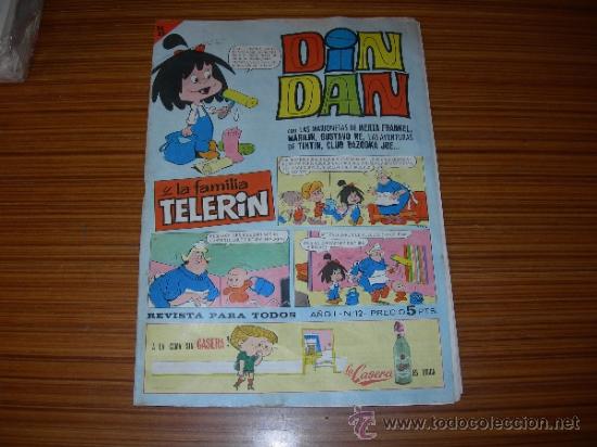 Tebeos: DIN DAN       N&ordm; 12   DE BRUGUERA - Foto 1