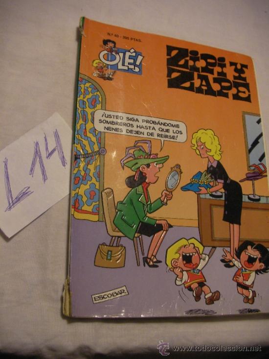 Tebeos: ANTIGUO COMIC ZIPI Y ZAPE - ENVIO GRATIS A ESPA&Ntilde;A - Foto 1