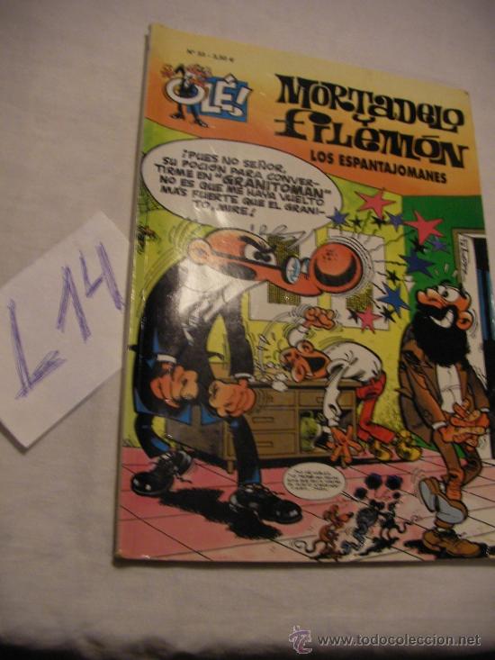 Tebeos: ANTIGUO COMIC MORTADELO Y FILEMON - ENVIO GRATIS A ESPA&Ntilde;A - Foto 1