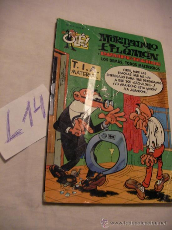 Tebeos: ANTIGUO COMIC MORTADELO Y FILEMON - ENVIO GRATIS A ESPA&Ntilde;A - Foto 1